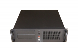 TGC Rack mountable Server Chassis 3U 450mm Depth, 2x Ext 5.25" Bays, 7x 3.5" Int Bays. 5x Full Height PCIE Slots, ATX PSU/MB Tgc-3450