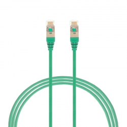 4C 1M Thin Lszh 30 Awg Network Cable. Green (004.300.8003)