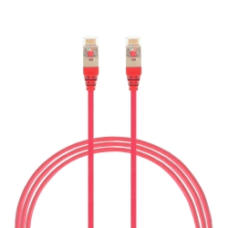 4C 0.25M Thin Lszh 30 Awg Network Cable. Red (004.300.1000)