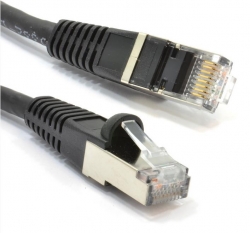 Edimax Network Cable: Cat6a 3m 10gbe Double Shielded - Lszh Cat6a-3m Black