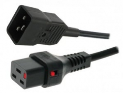 4cabling 2m Lockable Iec C19 - C20 Cable  Iec157-2
