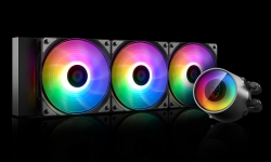 Deepcool CASTLE 360 RGB V2 CPU Liquid Cooler Intel LGA2066/2011-v3/2011/1151/1150/1155/1200/1366 AMD TRX4 TR4 AM4 AM3+ AM3 AM2+ FM2+ FM1 DP-GS-H12AR-CSL360V2