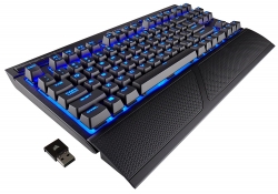 Corsair K63 Wireless Mechanical Gaming Keyboard Backlit Blue Led Cherry Mx Red Ch-9145030-na