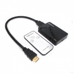 Simplecom Cm301 Ultra Hd 4k 1080p 3 Way Hdmi Switch With Ir Remote Cm301