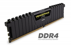Corsair Ddr4, 2400mhz 16gb 2 X 288 Dimm, Unbuffered, 16-16-16-39, Vengeance Lpx Black Heat Spreader