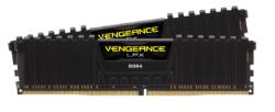 CORSAIR Vengeance LPX Black DDR4, 3600MHz 16GB 2x8GB Dimm, Unbuffered, 20-23-23-43, XMP 2.0, 1.35V, for AMDCmk16Gx4M2Z3600C20
