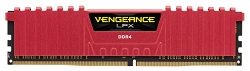 Corsair Vengeance Lpx 8gb (1x8gb) Ddr4 Dram Dimm 2666mhz Unbuffered 16-18-18-35 Red Heat Spreader