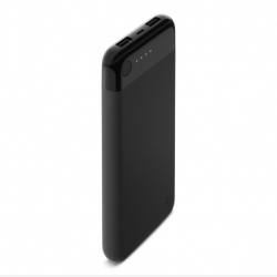 Belkin Power Bank With Lightning Cable 10k Usb(1) Lightning Port(1) Black F7u046btblk