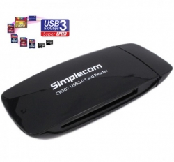 Simplecom Cr307 Superspeed Usb 3.0 All In One Card Reader With Cf 4 Slot Cr307