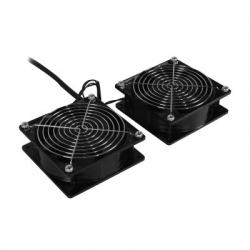 Cyberpower Cra12002 Wall Mount Roof Fan Kit, 2x 208/ 240vac Cooling Fans; 160cfm Cra12002