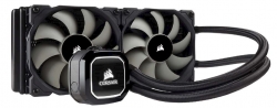 Corsair Hydro Series H100x 240mm Radiator Dual 120mm Pwm Fans Liquid Cpu Cooler Cw-9060040-ww