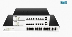 D-link Dgs-1100-26mp - 26-port Surveillance Switch With 24 Poe And 2 Combo Utp/ Sfp Ports (370w