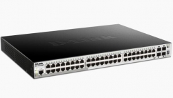 D-link (dgs-1510-52xmp) 52-port Gigabit Smartpro Stackable Poe Switch With 48 Rj45 And 4 Sfp+ 10g