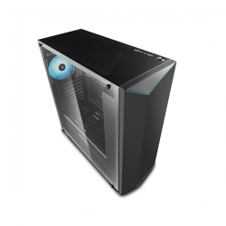 Deepcool Black Earlkase Rgb V2 Mid Tower Chassis Dp-atx-erlkbk-glsrgbv2