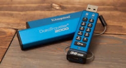 Kingston 64Gb Keypad Usb 3.0 Dt2000 256Bit Aes Hardware Encrypted Dt2000/64Gb