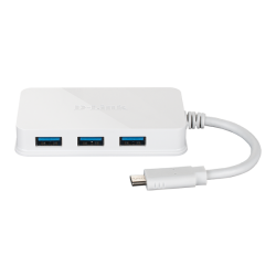 D-Link Usb-C To 4-Port Usb 3.0 Hub Dub-H410