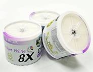 Ritek 8x Dvd-r: 4.7gb Spindle 50pc Inkjet White Printable ( Ridata ) Dvd-r 8x(printable)
