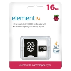 16Gb Microsd Card Preloaded With Noobs (V2) Os Installer For Raspberry Pi E14-2842115
