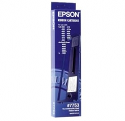 Epson S015021 7753, 3m Black Ribbon, Lq200/ 300/ 300+ii/ 400/ 450/ 500/ 570+/ 800