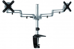 4Cabling Double Desk Mount Monitor Bracket: 13" to 27" 012.001.1002