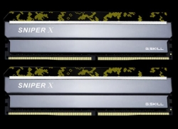 G.skill Sniperx 16g Kit (2x8g) Pc4-19200 Ddr4 2400mhz 17-17-17-39 1.2v Dimm F4-2400c17d-16gsxk