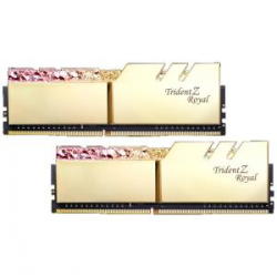 G.Skill Tz Royal 16G Kit (2X 8G) Ddr4 3600Mhz Pc4-28800 18-22-22-24 1.35V Dimm Gold Colour F4-3600C18D-16Gtrg