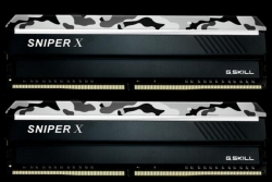 G.skill Sniperx 32g Kit (2x 16g) Pc4-28800 Ddr4 3600mhz 19-20-20-40 1.35v Dimm F4-3600c19d-32gsxkb