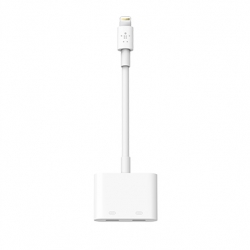 Belkin Lightning Audio + Charge Rockstar, Lightning Port Splitter F8j198btwht
