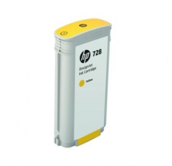 Hp Ink Cartridge No 728 Yellow 130ml F9j65a