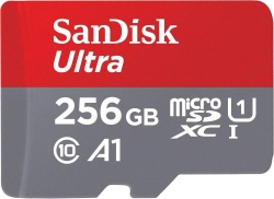 Sandisk Sdsquar-256G-Gn6Mn Micro Sdxc Ultra A1 Class 10 100Mb/S No Adapter Ffcsan256Gtfquargn6Mn