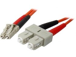 Startech 1m Multimode Fiber Patch Cable Lc - Sc Fiblcsc1