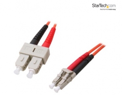 Startech 3m Multimode 62.5/125 Duplex Fiber Patch Cable Lc - Sc Fiblcsc3