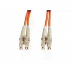 4cabling 0.5m Lc-lc Om1 Multimode Fibre Optic Cable: Orange Fl.om1lclc05m