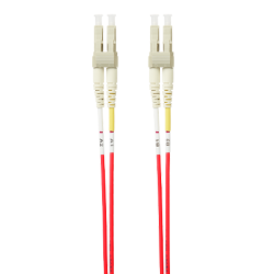 4Cabling 1M Lc-Lc Om4 Multimode Fibre Optic Patch Cable: Red (Fl.Om4Lclc1Mr)