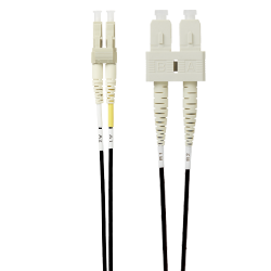 4 Cabling 1M Multimode Fibre Optic Patch Cable: Black (Fl.Om4Lcsc1Mbl)