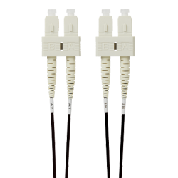 4Cabling 1.5M Sc-Sc Om4 Multimode Fibre Optic Patch Cable: Black (Fl.Om4Scsc1.5Mbl)