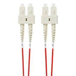 4 Cabling 4M Multimode Fibre Optic Patch Cable: Red (Fl.Om4Scsc3Mr)