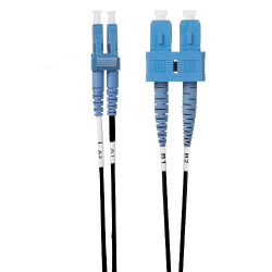 4 Cabling 10M Singlemode Fibre Optic Cable: Black (Fl.Os2Lcsc10Mbl)