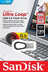 Sandisk Ultra Loop Usb 3.0 Cz93 128Gb Sdcz93-128G Fussan128Gcz93