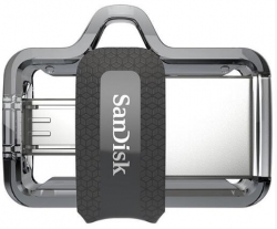 Sandisk Otg Ultra Dual Usb Drive 3.0 For Andriod Phones 256gb 150mb/s Sdsddd3-256g Fussan256gsddd3-1