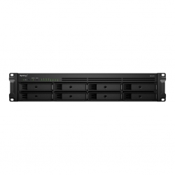 Synology RackStation RS1219+ 8-Bay 3.5" Diskless 4xGbE NAS (2U Rack), Intel Atom Quad Core 2.4GHz, 2GB RAM, 2xUSB3, eSata with SR