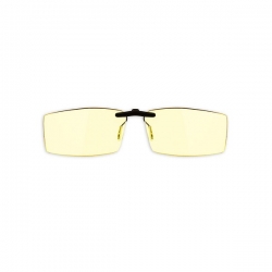 Gunnar Bit Clip-on Amber Onyx Indoor Digital Eyewear Gn-bit-00101