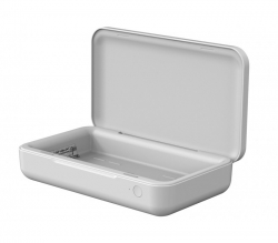 Samsung UV Steriliser with 10W Qi Wireless Charging GP-TOU020SABWW, Clean Your Belongings, Targets Harmful Bacteria