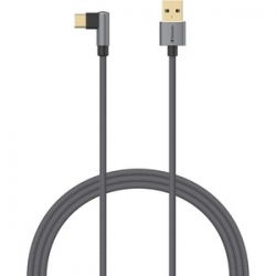 Verbatim Type C To Usb A 2.0 L-Shaped 120Cm Grey (66193)