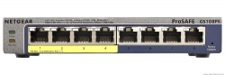 Netgear Poe Switch: Prosafe Plus 8-port Gigabit With 4 Port Poe Gs108pe-300ajs