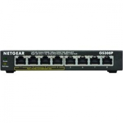 Netgear Switch Poe: 8-port Gigabit Ethernet Switch With 4-ports Poe Gs308p-100aus