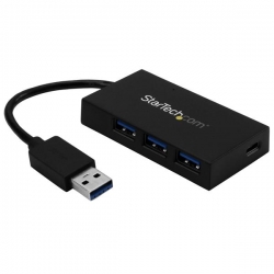 Startech 4-port Usb Hub - Usb 3.0 - Usb-a To 3x Usb-a And 1x Usb-c Hb30a3a1cfb