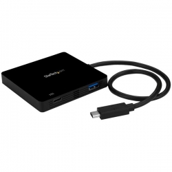 Startech 3-port Usb-c Hub With Power Delivery - Usb-c To 3x Usb-a - Usb 3.0 Hub Hb30c3apd