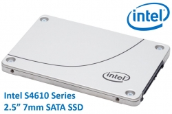 Intel DC S4610 2.5" 3.84TB SSD SATA3 6Gbps 3D2 TCL 7mm 560R/510W MB/s MTBF Data Center Server SSDSC2KB038T801
