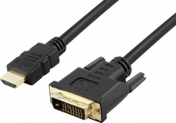 Blupeak 1M Hdmi Male To Dvi Male Cable (Lifetime Warranty) Hddv01